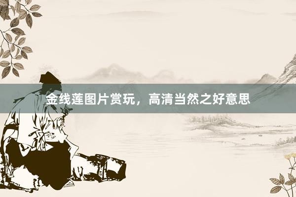 金线莲图片赏玩，高清当然之好意思